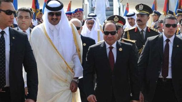 الرئيس السيسي وتميم