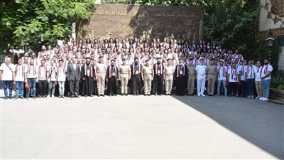 شباب ملتقى لوجوس يزورون أكاديمية ناصر وكلية الدفاع الوطني|صور