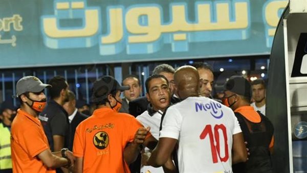 شيكابالا اثناء مشادته