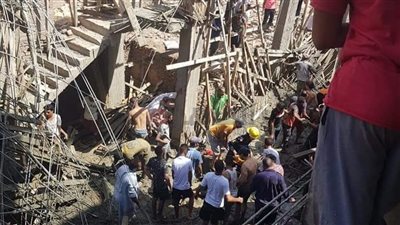 إحالة المتسببين في حادث انهيار عقار بالإسماعيلية للنيابة العامة