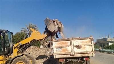 رفع 11 ألف طن قمامة وإزالة 762 حالة إشغال بالفيوم
