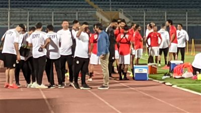 مران المنتخب قبل مواجهة أنجولا.. انتظام حجازي ومران خفيف لـ مصطفى فتحي وجابر 