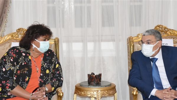 لقاء وزيرة الثقافة