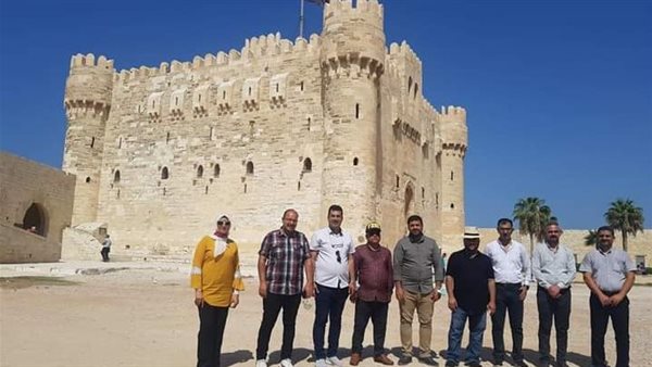 وفد عراقي يزور قلعة