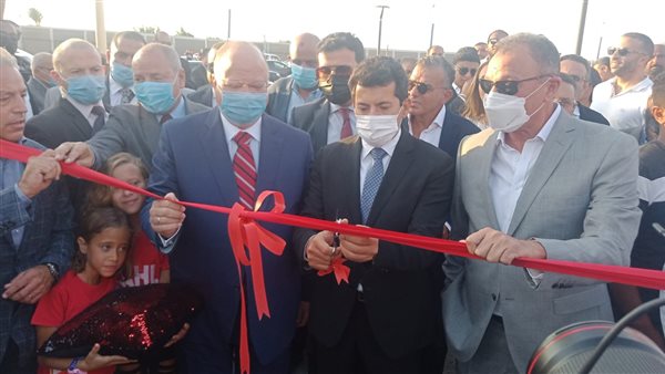 افتتاح جراج الأهلي