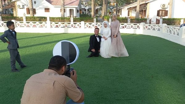 سيشن تصوير العروسين