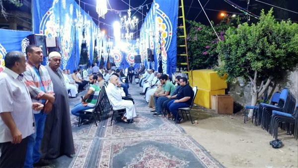 عزاء نجل شقيق الشيخ