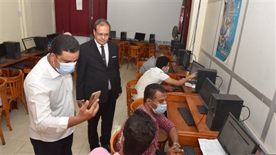 جامعة سوهاج تبدأ في استقبال طلاب المرحلة الثانية للتنسيق الإلكتروني للثانوية العامة