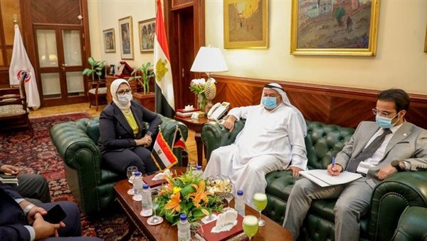 وزيرة الصحة والسفير