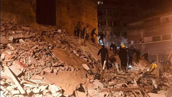 انهيار عقار - أرشيفية