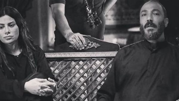 طارق لطفي وصبا مبارك