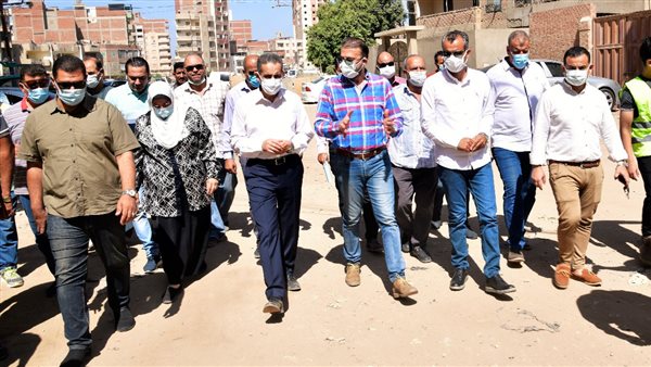 محافظ الغربية يتفقد