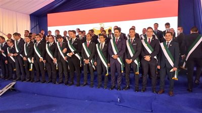 بدء مراسم حلف اليمين الدستورية للمندوبين المساعدين لدفعة 2017 بمجلس الدولة | صور