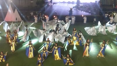 عروض فنية وغنائية في افتتاح بطولة دوري الشركات ببورسعيد بحضور وزير الرياضة