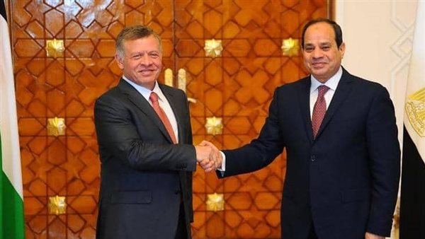السيسي والعاهل الأردني