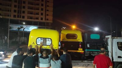 مصادرة 27 توك توك خلال 3 أيام بحي المنتزه ثان بالإسكندرية