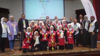 القليوبية تحصل على المركز الأول لكرة السلة للصم وضعاف السمع بنات