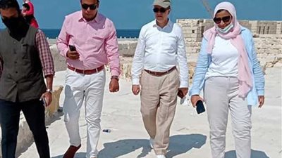 السفير الهندي يزور قلعة قايتباي بالإسكندرية 