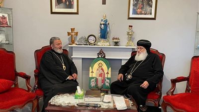 مطران ألمانيا للروم الأرثوذكس العرب يزور مقر مطرانية هولندا 