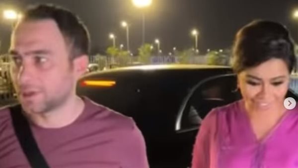 شيرين وزوجها حسام