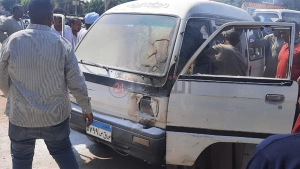 جانب من اشتعال النيران