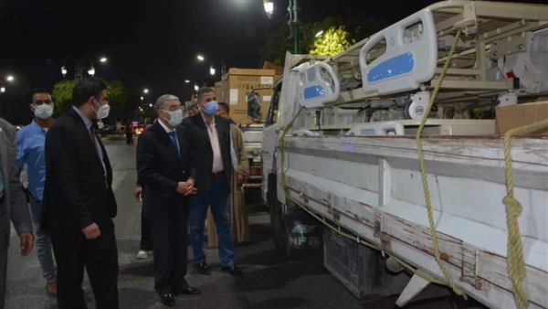 محافظ المنيا ووكيل