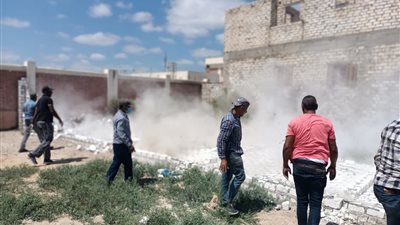 حملات مكبرة للتصدي لأعمال البناء المخالف في 4 أحياء بالإسكندرية