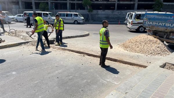 تأهيل شوارع الإسكندرية