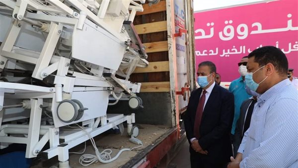 وصول قافلة تحيا مصر