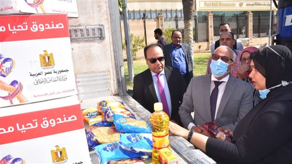 محافظ بورسعيد يستقبل