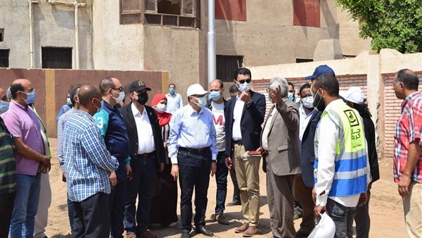 محافظ المنيا يتفقد