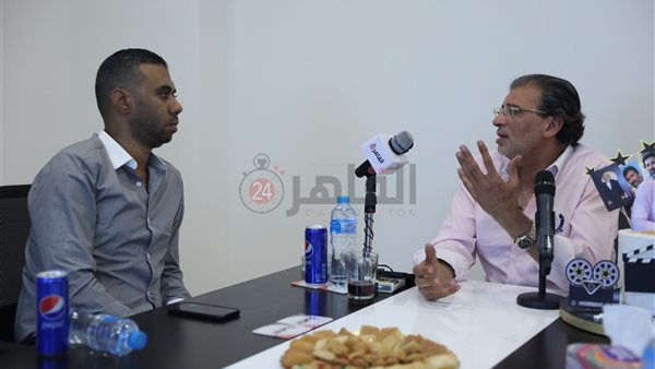 خالد يوسف ورئيس تحرير