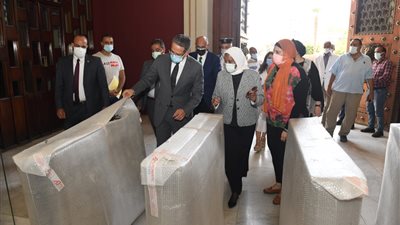 خلال أيام.. تشغيل ماكينات الدفع الإلكتروني لتذاكر دخول المتحف المصري بالتحرير | صور 