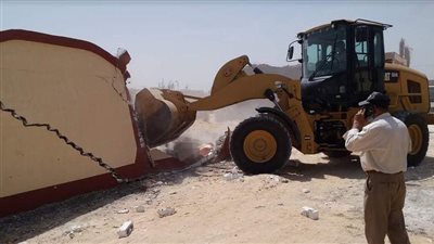 الإصلاح الزراعي: استرداد مساحة 1600 متر مربع بقيمة 10 ملايين جنيه بمركز فايد