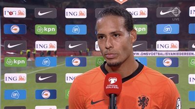 فان دايك عن إصابته في مباراة هولندا وتركيا: يعتقد الناس أنني أمثل
