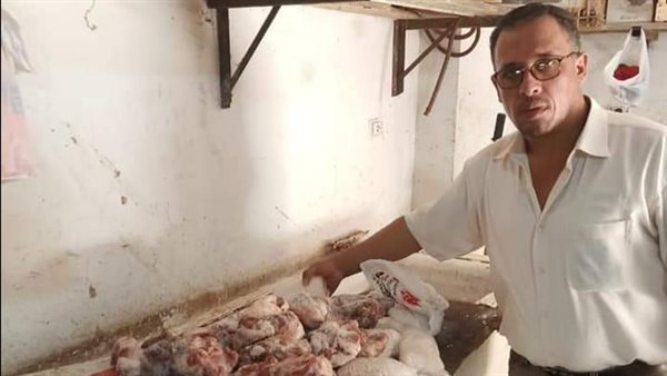 ضبط مواد غذائية فاسدة