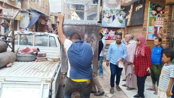 حملة إزالة الإشغالات