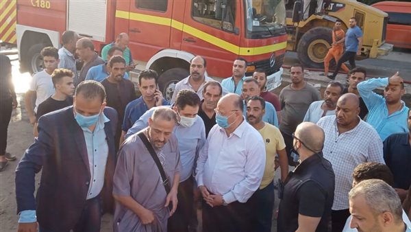 محافظ القاهرة ومدير