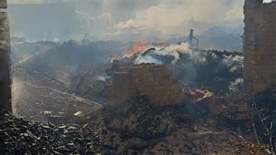 السيطرة على حريق منزلين بمركز قوص في قنا