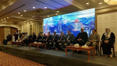 تكريم أسر شهداء كورونا من صيادلة الإسماعيلية خلال احتفالية اليوم العالمي للصيدلي الإسماعيلي