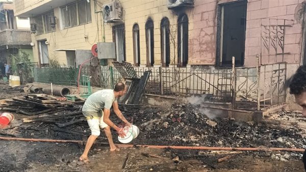 حريق الشرابية 