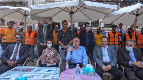 لقاء محافظ الإسكندرية