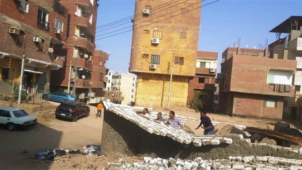 ازالة تعديات بمدينة