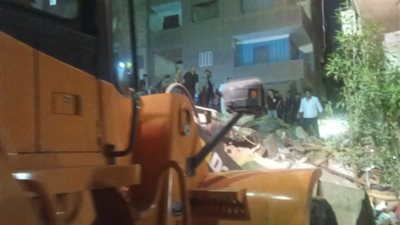 شهود عيان عقار شبرا المنهار: العقار أصبح كوم تراب 