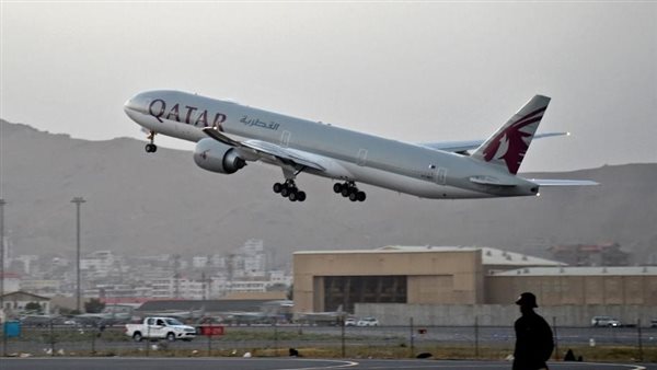 طائرة الخطوط القطرية