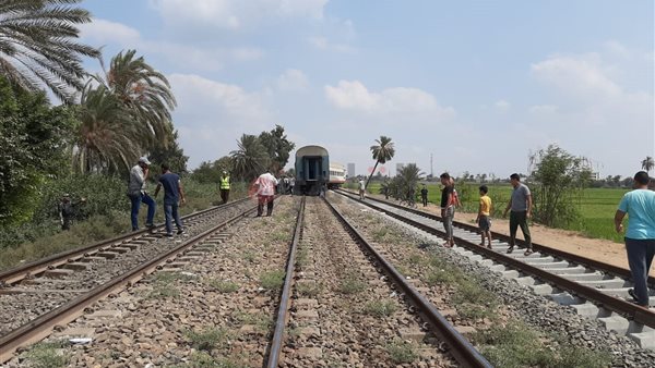 خروج عربات قطار عن