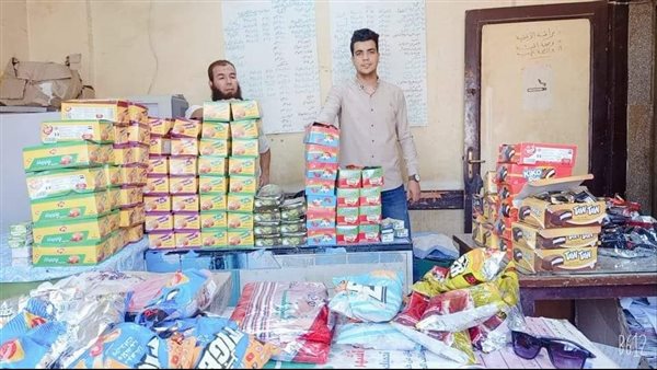 ضبط مواد غذائية فاسدة