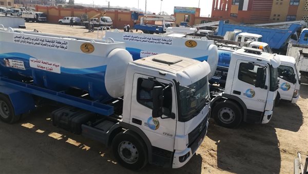سيارات شركة مياه