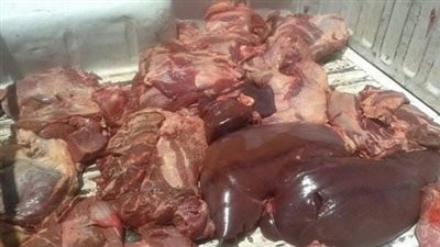 ضبط 5 أطنان لحوم وكبدة فاسدة بثلاجتين بالقليوبية 