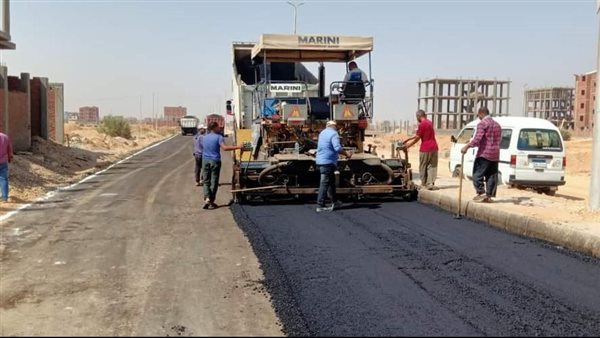 أعمال الطرق بالمدينتن